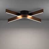 Eglo 901863 - led rgbw sa prigušivačem, stropno svetlo folcino-z 2xLED/18W/230V bakarna/crna | Eponuda.com