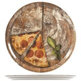 Saturnia Pizza krožnik Napoli / 33cm / Flour / 6kos, (21364692) Cene