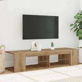 vidaXL TV omarica z LED artisan hrast 135x39x30 cm inženirski les | Shoptok.si