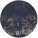  Okrugla fototapeta - Jungle at night 230x230 | shoptok.hr