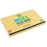  Index, blokčić, samolepljivi, 127 x 76 mm, 100 lista, pastel žuta ( 490130 ) Cene