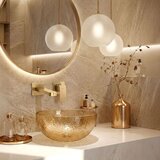 REA Bath Arlo Brush Gold Skrita armatura za umivalnik | Shoptok.si