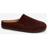 Boto Women's slippers on platform chocolate Sylviane | Shoptok.si