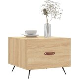 vidaXL Stolić za kavu boja hrasta 50 x 50 x 40 cm konstruirano drvo | shoptok.hr