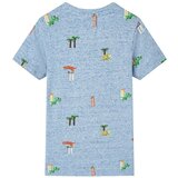  Dječja majica plava prošarana 128 | shoptok.hr