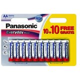 Panasonic baterije LR03EPS/20BW-AAA 20 kom Alkalne Everyday | ePonuda.com