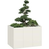 vidaXL Sadilica bijela 120x80x80 cm od čelika | shoptok.hr
