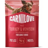 Carnilove Dog Adult vrečka, pate - puran in divjačina - 300 g 300 g | Shoptok.si