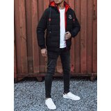 DStreet Kurtka męska pikowana czarna | Shoptok.si
