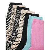 Orsay Súprava siedmich pairs of women's socks in beige and black - Women Cene