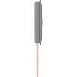 vidaXL Naslon za glavu Svjetlosiva Platno 200 x 7 x 78 cm | shoptok.hr
