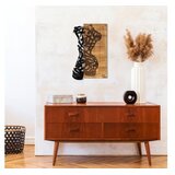 WALLXPERT Zidna dekoracija Paramparca, 36 x 60 cm, Crna | Eponuda.ba