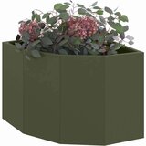  Kutni Sadič Maslinovo zelena 45 x 45 x 35 cm Čelik | shoptok.hr