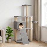  Mačje drvo s sisalnim postoljima za grebanje Svjetlosiva 173 cm Cijene