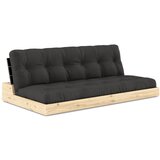Karup Design Temno siva raztegljiva sedežna garnitura 196 cm Base – Cene
