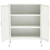Premier Housewares Bela jeklena vitrina 80x102x40 cm Acier – | Shoptok.si