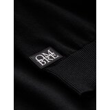 Ombre Men's raglan sweater with ribbed sleeves - black | shoptok.hr