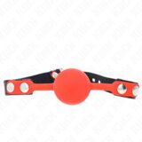 Kink Gag Silicone Ball Model 2 Red (4 Cm) | Shoptok.si