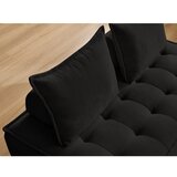 Bobochic Paris Črna sedežna garnitura iz tkanine bouclé 175 cm Elisa – | Shoptok.si