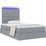  Postelja z dodatnim prostorom za shranjevanje in LED osvetlitvijo, (5000100018) | Shoptok.si