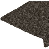  Otirači za stepenice 15 kom prošiveni 65x21x4 cm sivi | shoptok.hr
