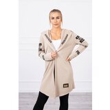 Kesi Coat with beige subtitles Cene