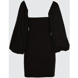 Trendyol Ženska haljina TPRSS21EL0192/BLACK | shoptok.hr