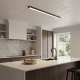  LED plafonski/luster na sajli LED/44W/230V 4000K 120 cm crna Slike