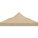 Krov za šator za zabave 6 x 3 m bež 270 g/m² | shoptok.hr