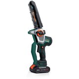 Humberg HM-437 PRO akumulatorska lančana pila za grane zelena, 2 &amp;times; 2,0 Ah, 10&amp;Prime; / 8&amp;Prime; Slike