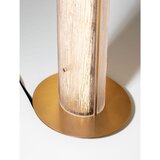 Nova Luce Mjedena metalna LED stolna lampa sa staklenim sjenilom (visina 40 cm) Gloree – | shoptok.hr