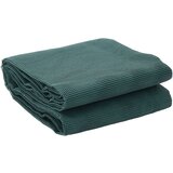 vidaXL Preproga za šotor Antracit 4x2 m Zelena Polietilen 2.5 x 2.5 metra, (22094356) u