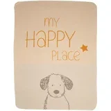 za hišne ljubljenčke Dog - my happy place - surova bela