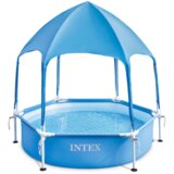 Intex Otroški bazen z baldahinom metal 183 x 38 cm | Shoptok.si
