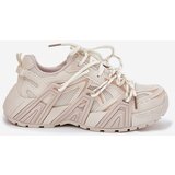 Boto Sneakers Sports Shoes Women's Beige Tonelli | shoptok.hr