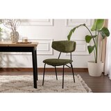Hanah home stolica nancy - green, black greenblack chair set (2 pieces) Cene