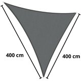 Vodootporna vrtna sjenica za sunce 400x400 cm - siva | Shoptok.si