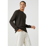 Koton Sweater - Brown - Regular fit cene
