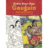 Dover Publications Marty Noble - Color Your Own Gauguin Paintings Cene