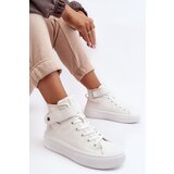Big Star Women's Padded Platform Trainers White | shoptok.hr