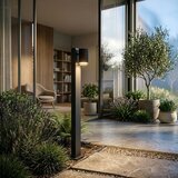  Spoljna lampa 1xGU10/10W/230V IP44 80 cm crna | Eponuda.com