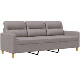  Trosjed od tkanine Smeđe-siva 180 cm | shoptok.hr
