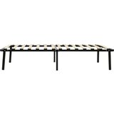  Za krevet crni metalni 90 x 200 cm | shoptok.hr