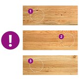vidaXL Podloge za stopnice 4 kosi rjave 70x30x2 cm trdna hrastovina | Shoptok.si
