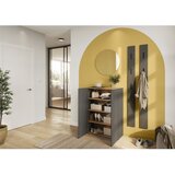 Germania Antracitno sivi ormarić za cipele u dekoru hrasta 74x105x33 cm Alviano – | shoptok.hr