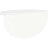  Stenska polica 2 pcs Visok sijaj bela 48 x 24 x 24 cm, (5000200900) | Shoptok.si