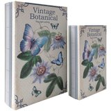 Signes Grimalt Košare, škatle in košarice Knjižna Škatla Butterfly 2U Modra | Shoptok.si