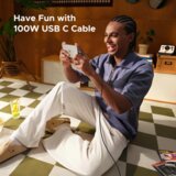 Ugreen Uno USB-C na USB-C polnilni kabel 100W, 3M | shoptok.hr