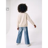 Sinsay Crewneck majica s pamukom i našivcima u obliku leptira | shoptok.hr