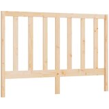  Uzglavlje za krevet 141 x 4 x 100 cm od masivne borovine | shoptok.hr